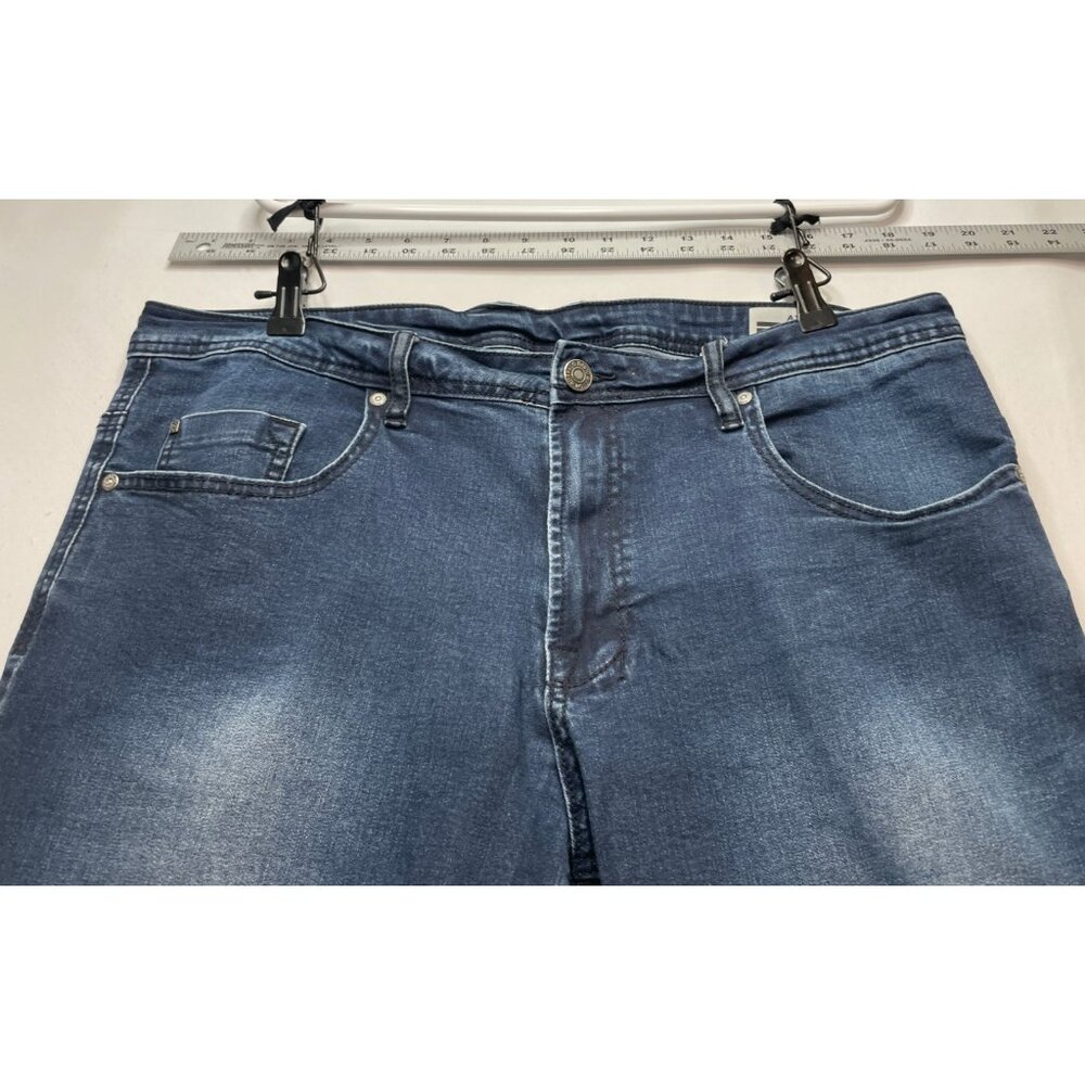 Buffalo David Bitton jeans mens 37 x 34 Axel slim stretch blue - Picture 2 of 10